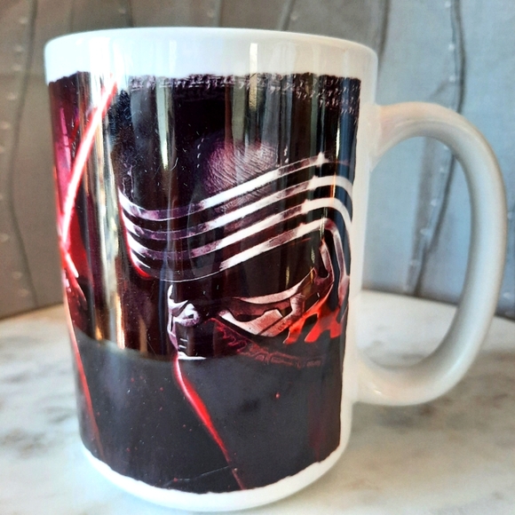 Star Wars Other - Star Wars Coffee Mug Kylo Ren The Force Awakens Black Red White 15oz